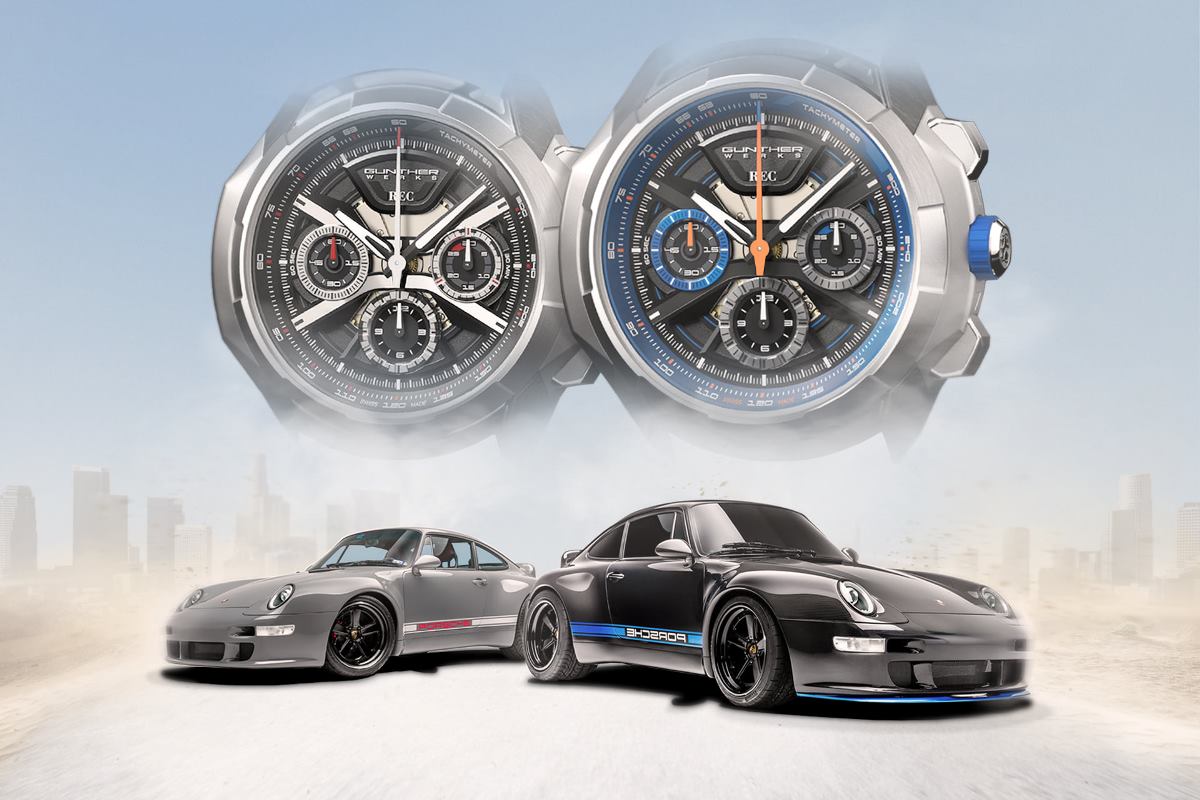 REC Watches x Gunther Werks hommage au restomod californien