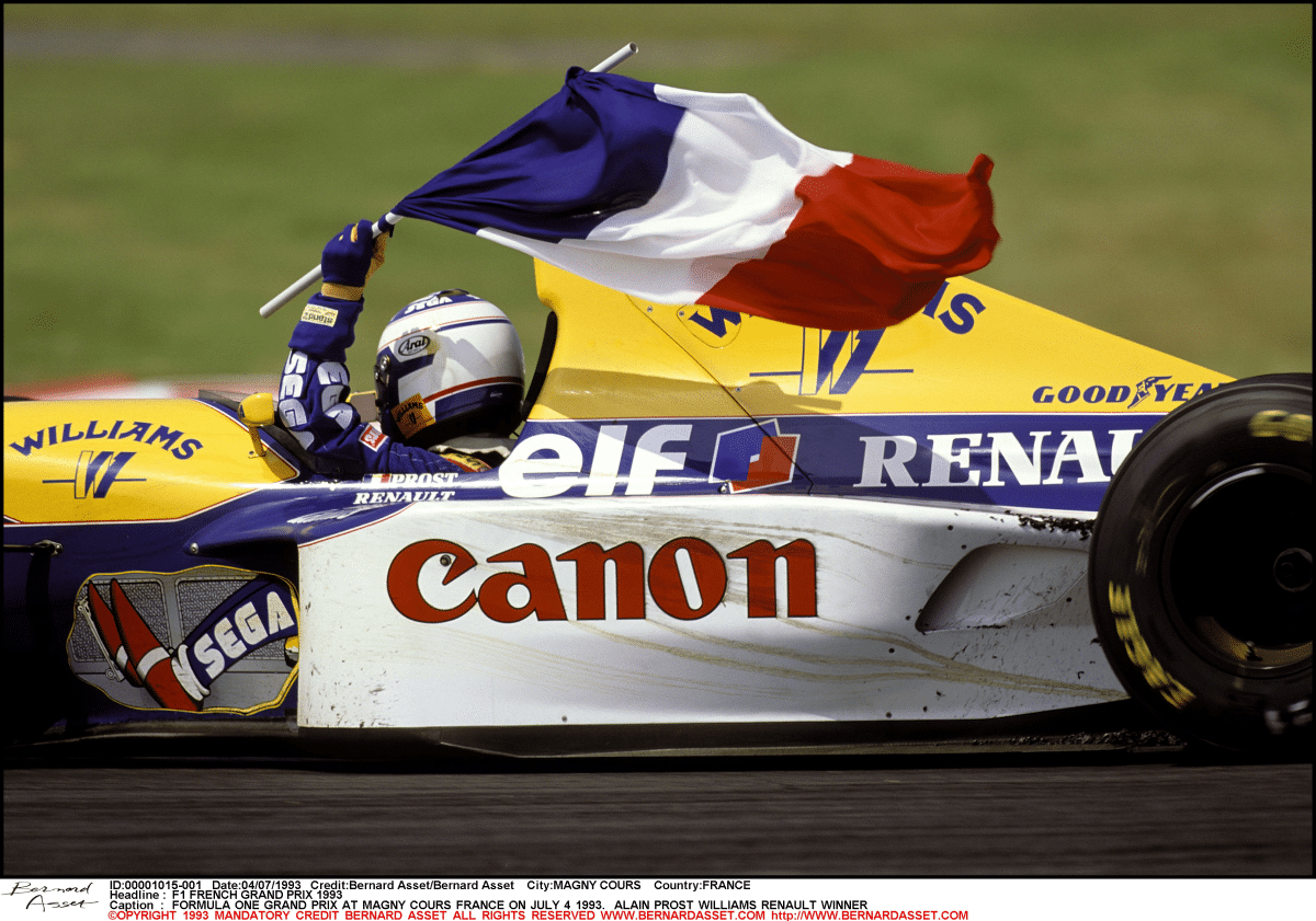 Williams FW15c Alain Prost ©B.Asset