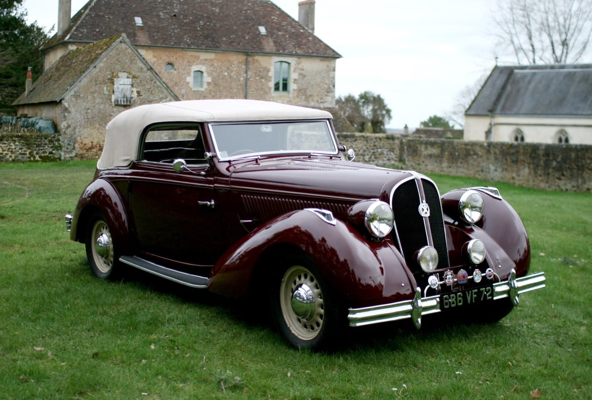 Hotchkiss Montecarle découvrable - 1937